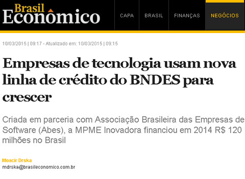 Brasil Econômico - 10/03/2015 - Web
