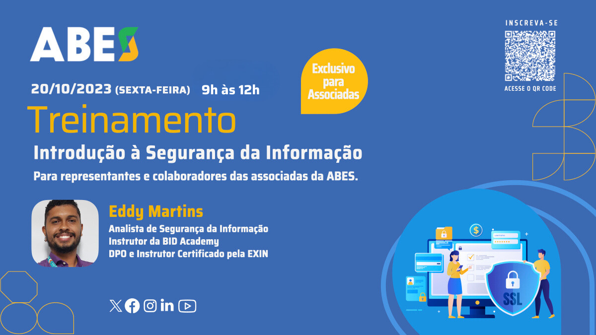 Nova turma do treinamento UMA EMPRESA ÉTICA SOBRE COMPLIANCE - ABES