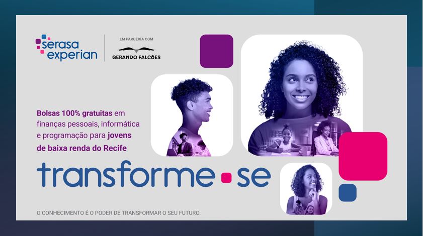 Serasa Experian abre inscrições para jovens que moram em periferias do Recife se profissionalizarem na área de tecnologia