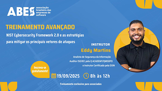 NIST Cybersecurity Framework 2.0 e as estratégias de mitigação dos principais vetores de ataques - 19/09/2025 - das 8h às 12h